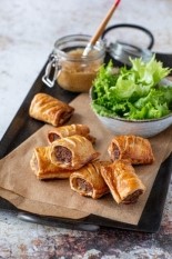 Recette Sausage rolls de veau Ouest Magazine Automne Flexitarienne